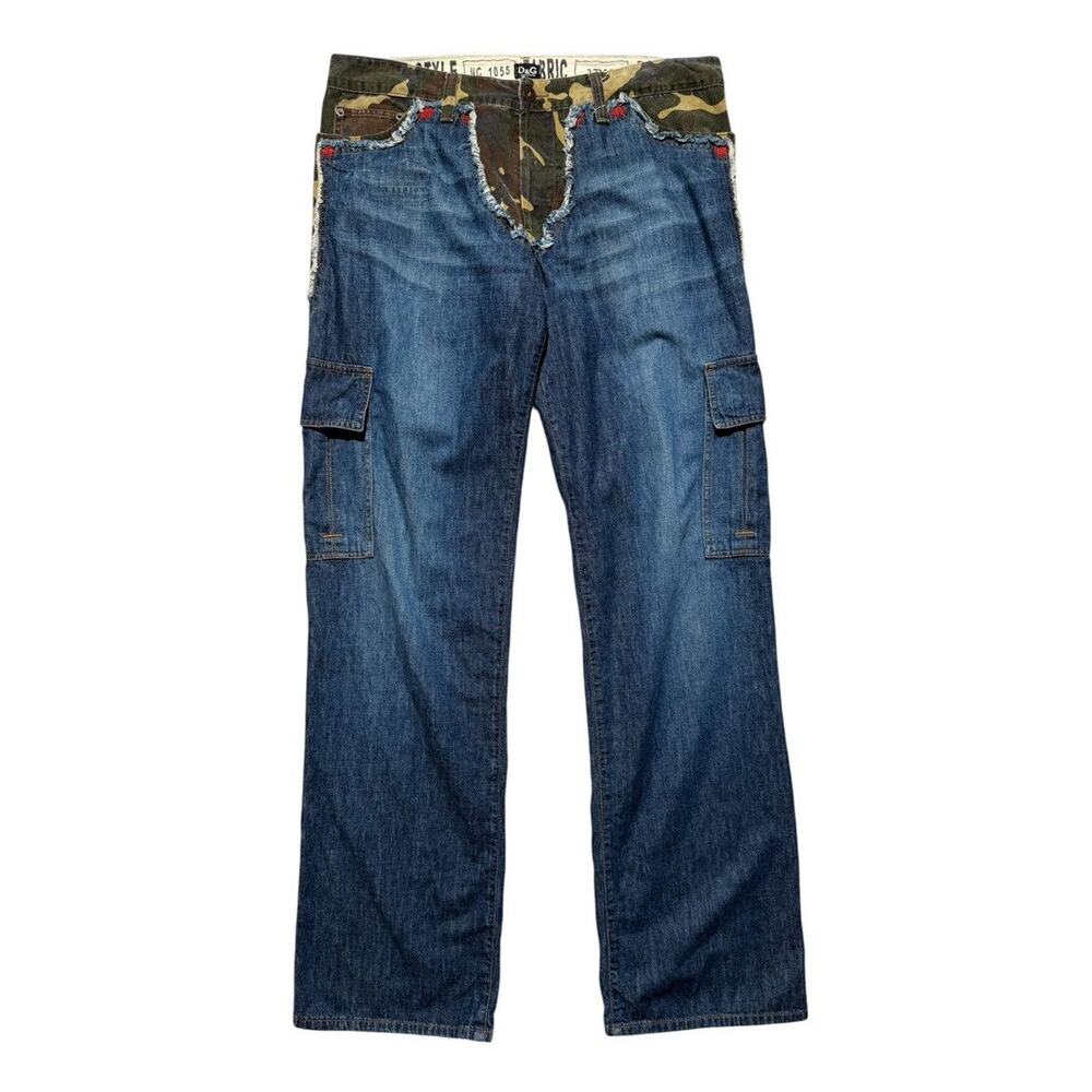 Archive Denim camo pant